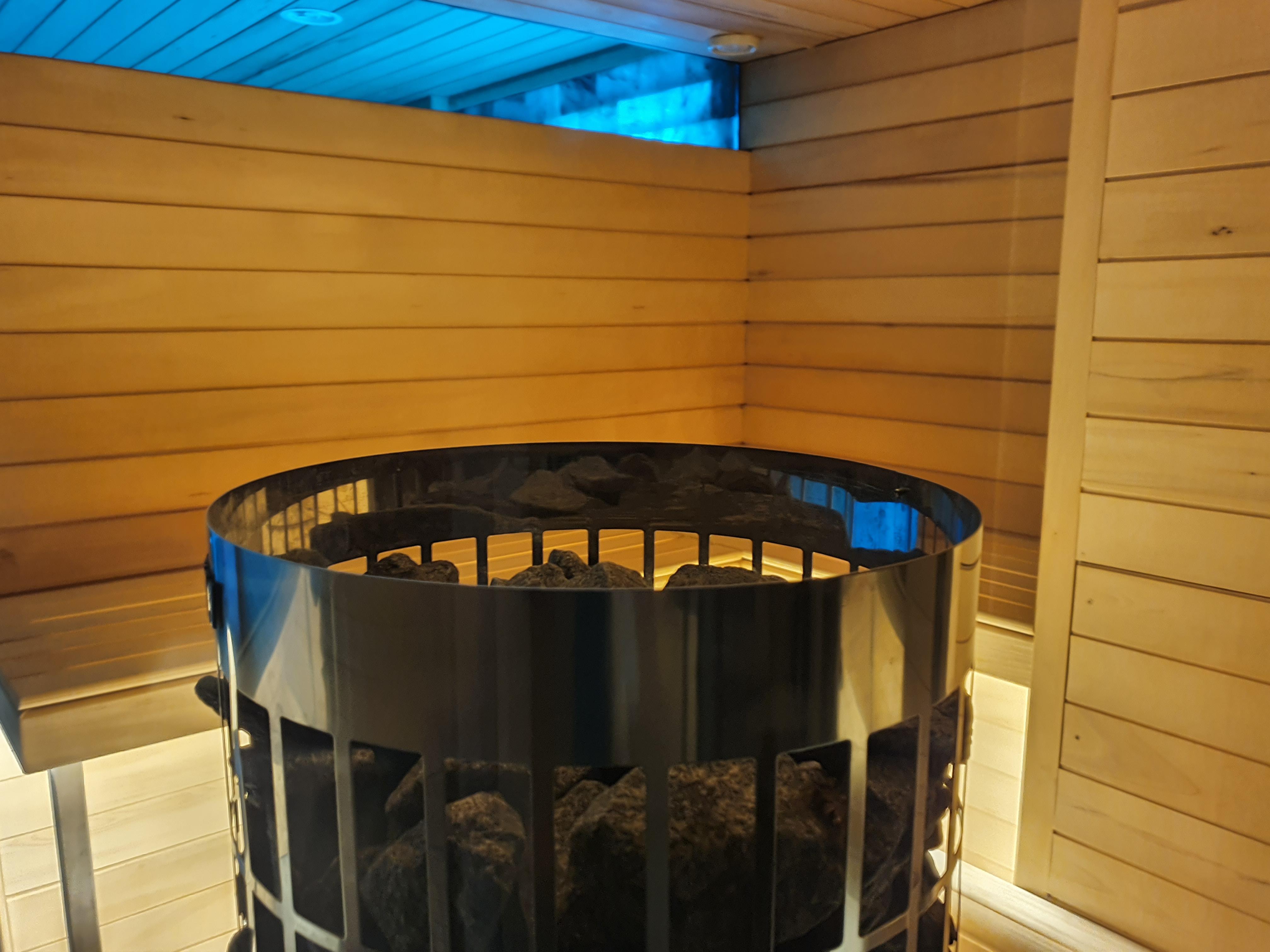 纳什机场酒店 Meyrin 外观 照片 Sauna stove